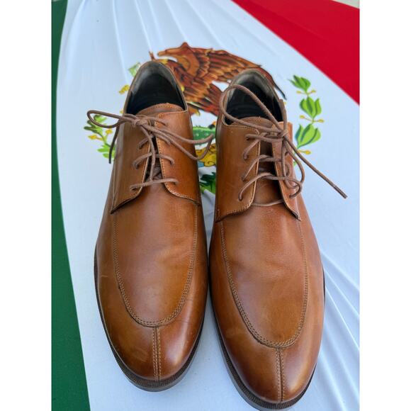 Cole Haan Men’s GrandØS Brown Leather Dress Shoes Size 13M – Oxford Derby Casual main image 4